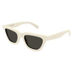 New SAINT LAURENT Sulpice White Square SL 462 018 Sunglasses Women